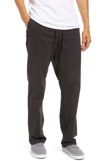 Vans Range Relaxed Elastic Waist Trousers In Black