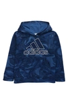 Adidas Originals Kids' Warp Camo Hoodie In Navy