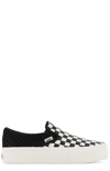 Vans Classic Checkered Platform Slip-on Sneaker In Multi