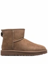 Ugg Mini Ii Shearling Boots In Brown