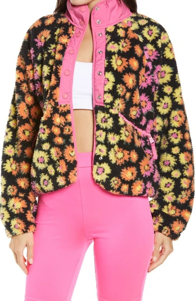 Free People Fp Movement Rocky Ridge Jacket In Pink Daisy Floral