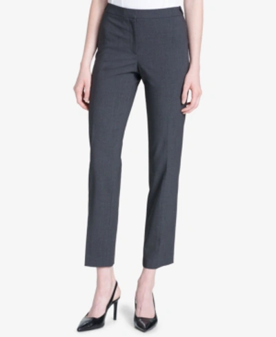 Calvin Klein Highline Ankle Length Pant In Charcoal