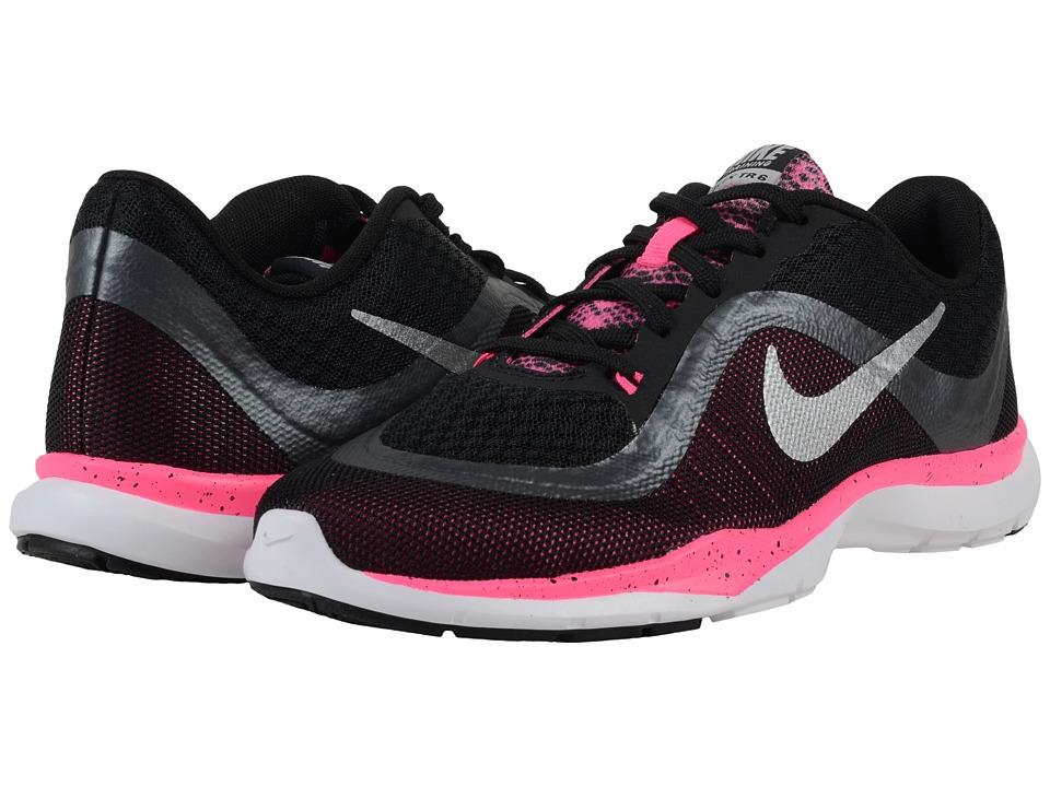 Nike - Flex Trainer 6 Bts (black/pink Blast/metallic Hematite/metallic)  Women's Cross Training Shoes | ModeSens