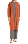 Toccin Cotton-wool Blend Topper Coat In Paprika