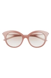 Prada 51mm Round Sunglasses In Pink