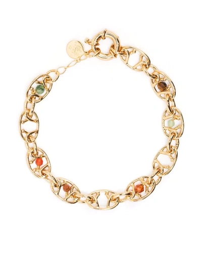 Gas Bijoux Alegria 24k Gold-plated & Beaded Bracelet In Blush | ModeSens