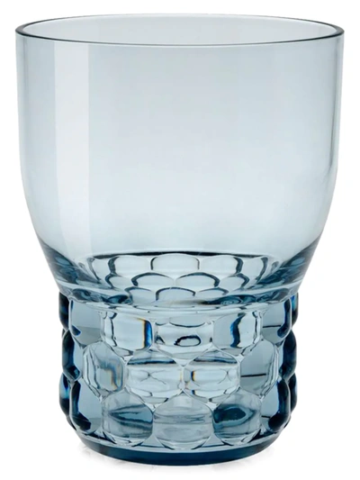 Kartell Jellies 4-piece Wine Glass Set In Blue