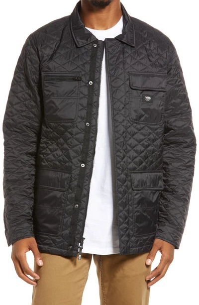 Vans Drill Chore Thermoball Coat In Black