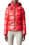 Mackage Madalyn Down Puffer Jacket In Punch