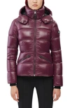 Mackage Madalyn Down Puffer Jacket In Wine