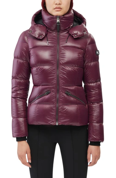 Mackage Madalyn Down Puffer Jacket In Wine