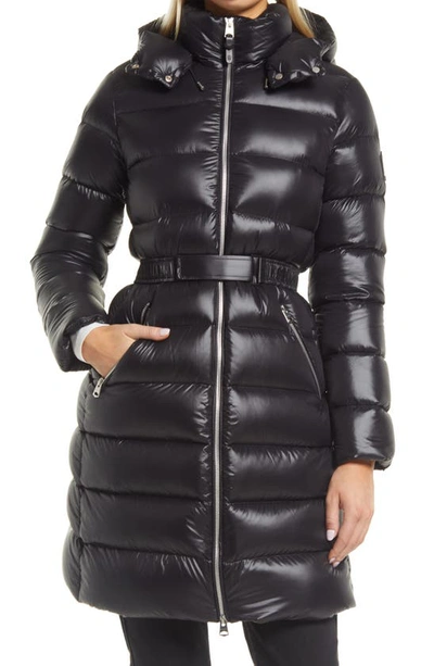 Mackage Hooded Down Puffer Jacket In Black