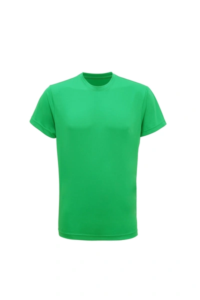 Tridri Tri Dri Mens Short Sleeve Lightweight Fitness T-shirt (bright Kelly) In Green