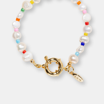 Joey Baby Amber Bracelet In Rainbow