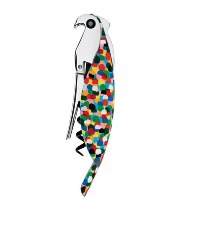 Alessi Parrot Corkscrew In Multi