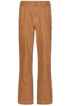 Dickies Duck Canvas Double Knee Pant In Orange