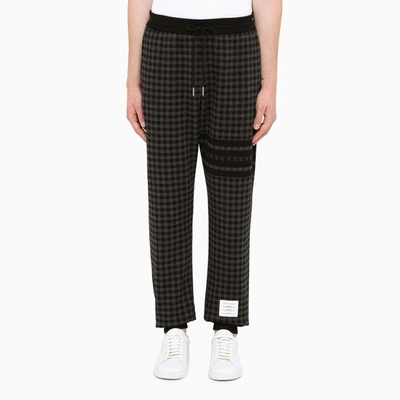 Thom Browne Black Checked Trousers