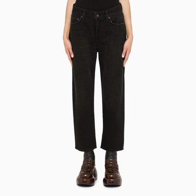 Department Five Adid Wide-leg Jeans Black
