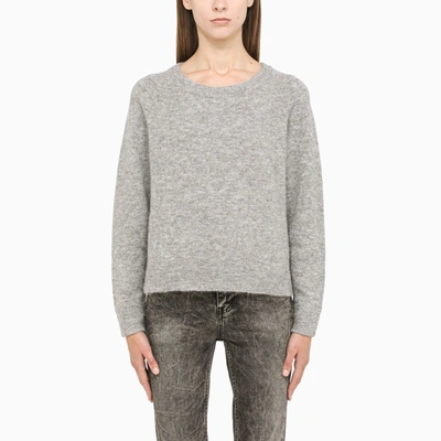 Samsoe & Samsoe Grey Boxy Fit Jumper