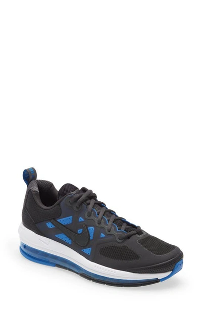 Nike Air Max Genome Sneaker In Black/ Blue/ Smoke Grey