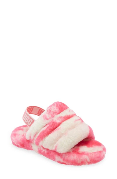 Ugg Kids' (r) Fluff Yeah Slide In Pink Rose / Seashell Pink
