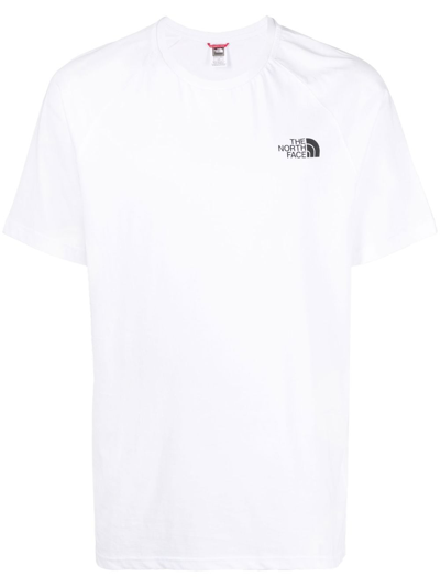 The North Face White T-shirt In Cotton With Logo.