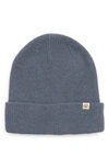 Madewell Recycled Cotton Beanie In Sunfaded Indigo