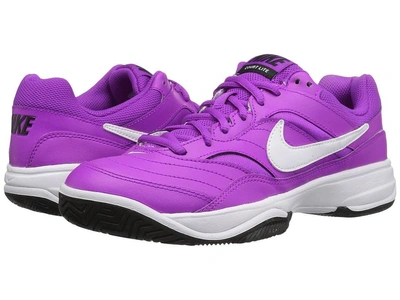 Nike - Court Lite (hyper Violet/white-black) Women's Tennis Shoes