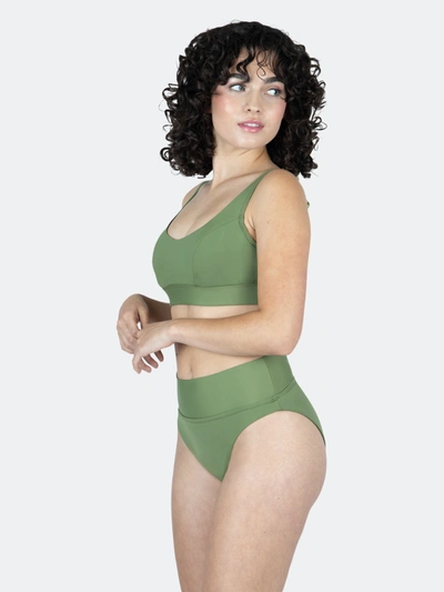 Bromelia Swimwear Itacare Top In Green