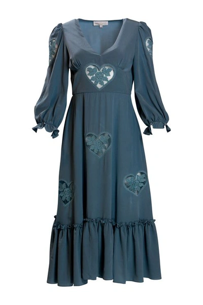 Kristinit Blue Sirsna Dress