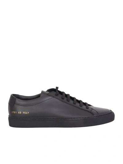 Common Projects Sneakers Original Achilles Low Leather In Nocolor