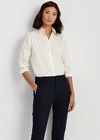 Lauren Ralph Lauren Double-faced Stretch Cotton Pant In Lauren Navy