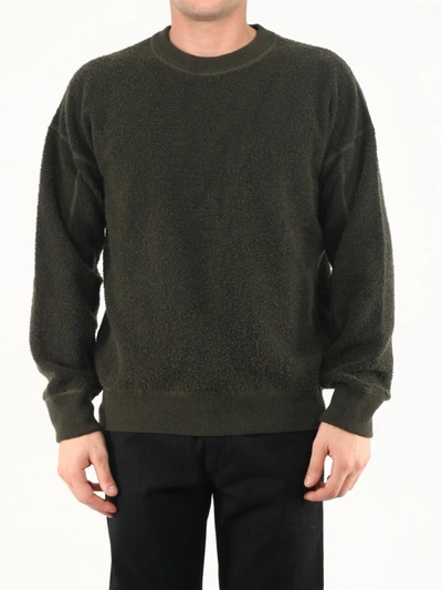 Ten C Military Green Reversible Sweater - Atterley