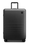 Monos 27-inch Medium Check-in Spinner Luggage In Midnight Black