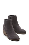 Toms Suede Bootie In Grey