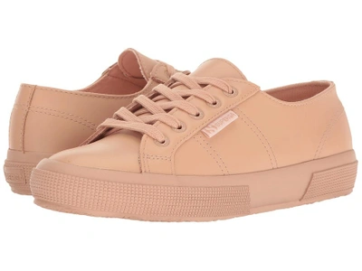Superga - 2750 Fglu (blossom Pink Leather) Women's Lace Up Casual Shoes