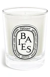 Diptyque Mini Candle Baies 70g In Clear Vessel