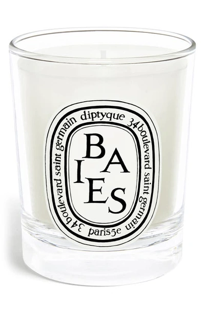 Diptyque Mini Candle Baies 70g In Clear Vessel
