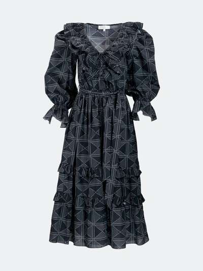 Kristinit Chiara Dress Batik In Black