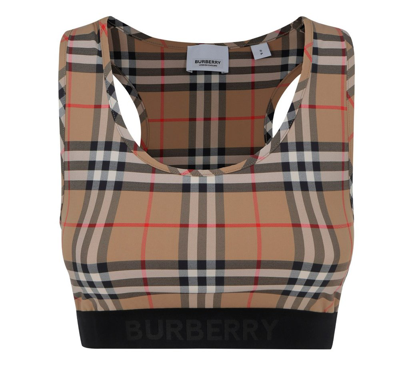 Burberry Dalby Top In Brown