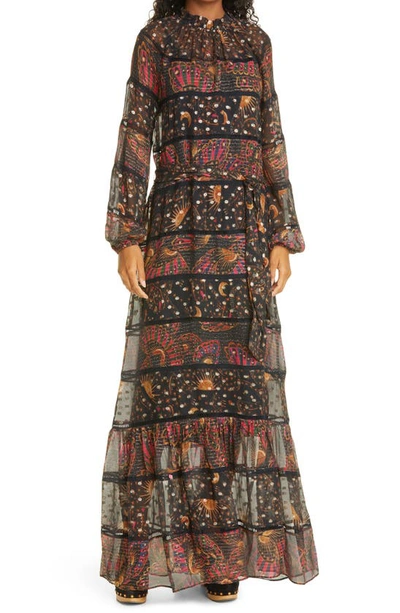 jersey t shirt maxi dress Hattie Jersey T-shirt Dress-Black