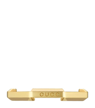 Gucci Link To Love Ring In Yellow Gold In Yg