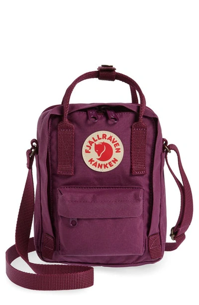 Fjall Raven Kånken Water Repellent Sling Shoulder Bag In Royal Purple