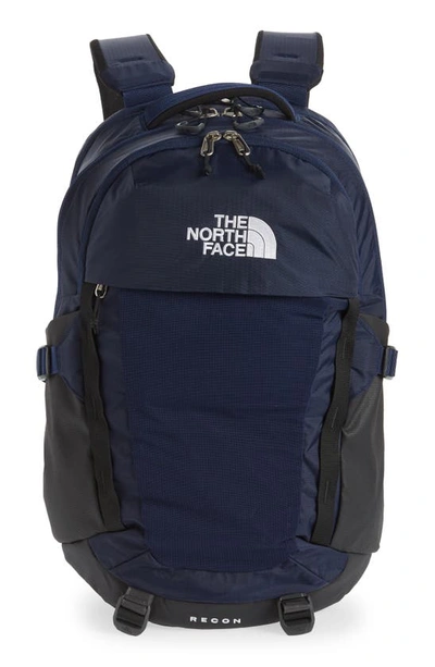 The North Face Recon Backpack In Tnf Navy/ Tnf Black