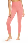 Free People Fp Movement Good Karma Leggings In Dk Pink