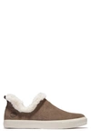 Timberland Skyla Bay Faux Fur Lined Leather Sneaker In Olive Nubuck