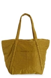 Baggu Cloud Nylon Canvas Tote In Moss