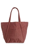 Baggu Cloud Nylon Canvas Tote In Peppercorn