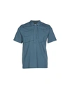 Emporio Armani Polo Shirts In Slate Blue