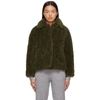 Rag & Bone Hesper Faux Shearling Jacket In Green